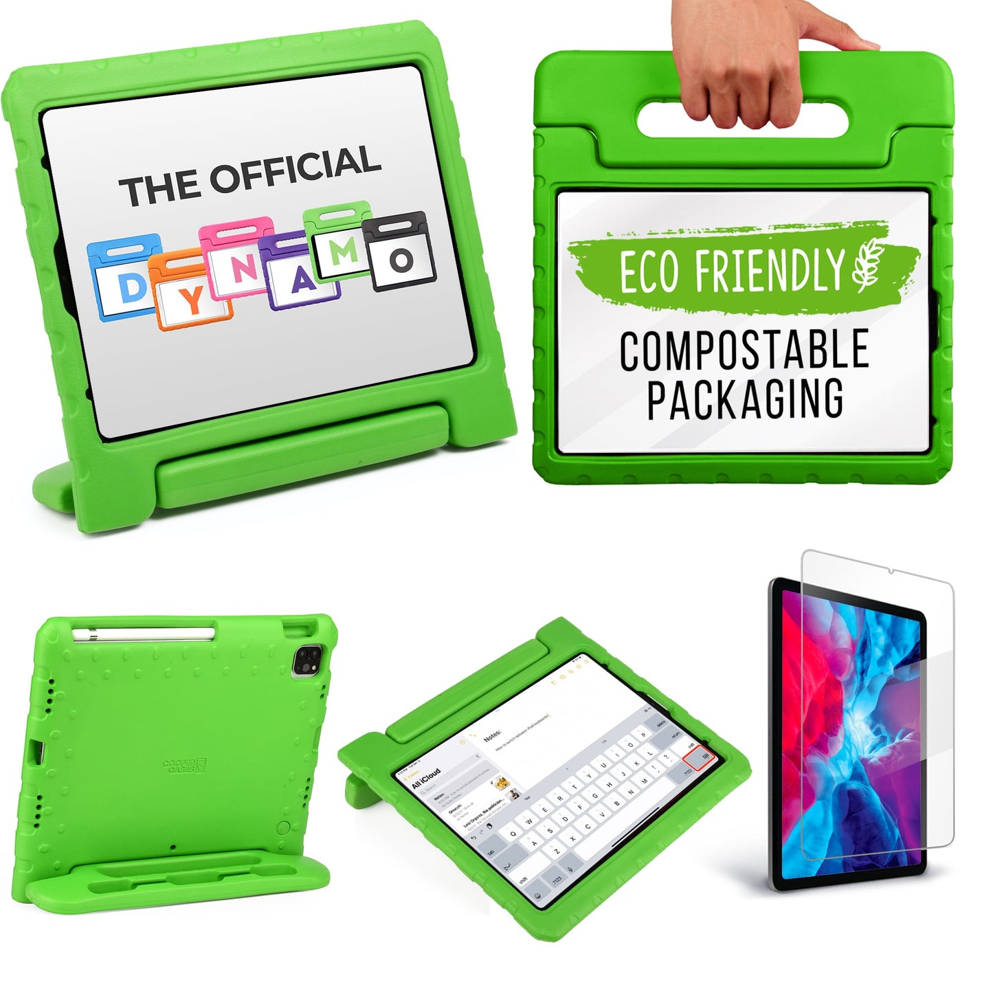 Cooper Dynamo Rugged Kids Play Case for Apple iPad Air/Pro 13 & iPad Air/Pro 11 (2024)