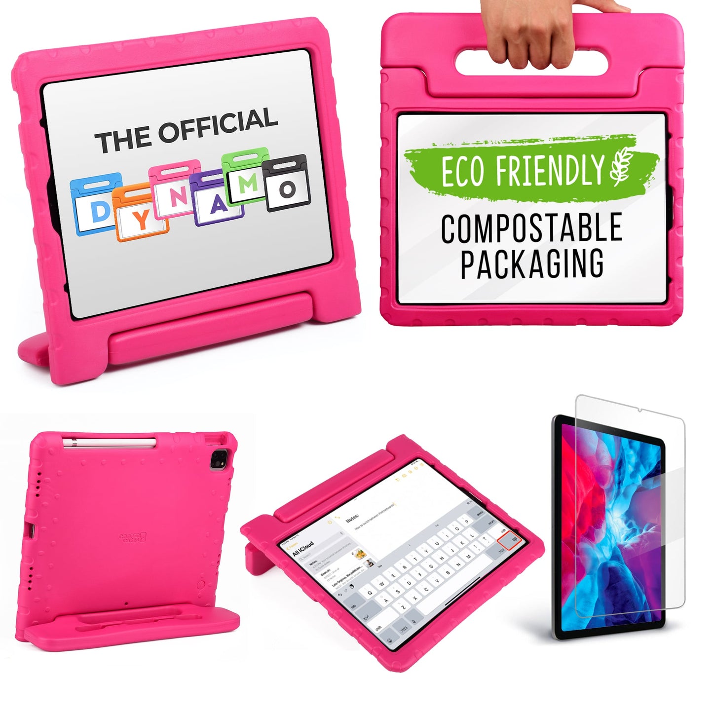 Cooper Dynamo Rugged Kids Play Case for Apple iPad Air/Pro 13 & iPad Air/Pro 11 (2024)