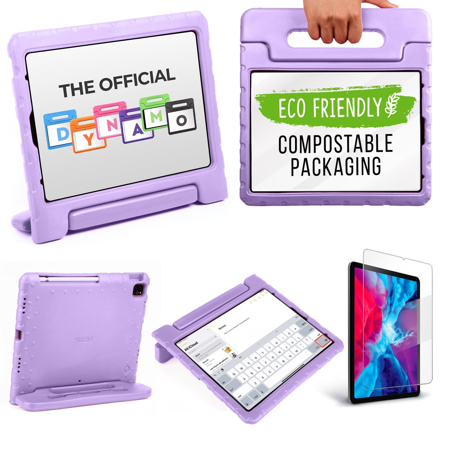 Cooper Dynamo Rugged Kids Play Case for Apple iPad Air/Pro 13 & iPad Air/Pro 11 (2024)