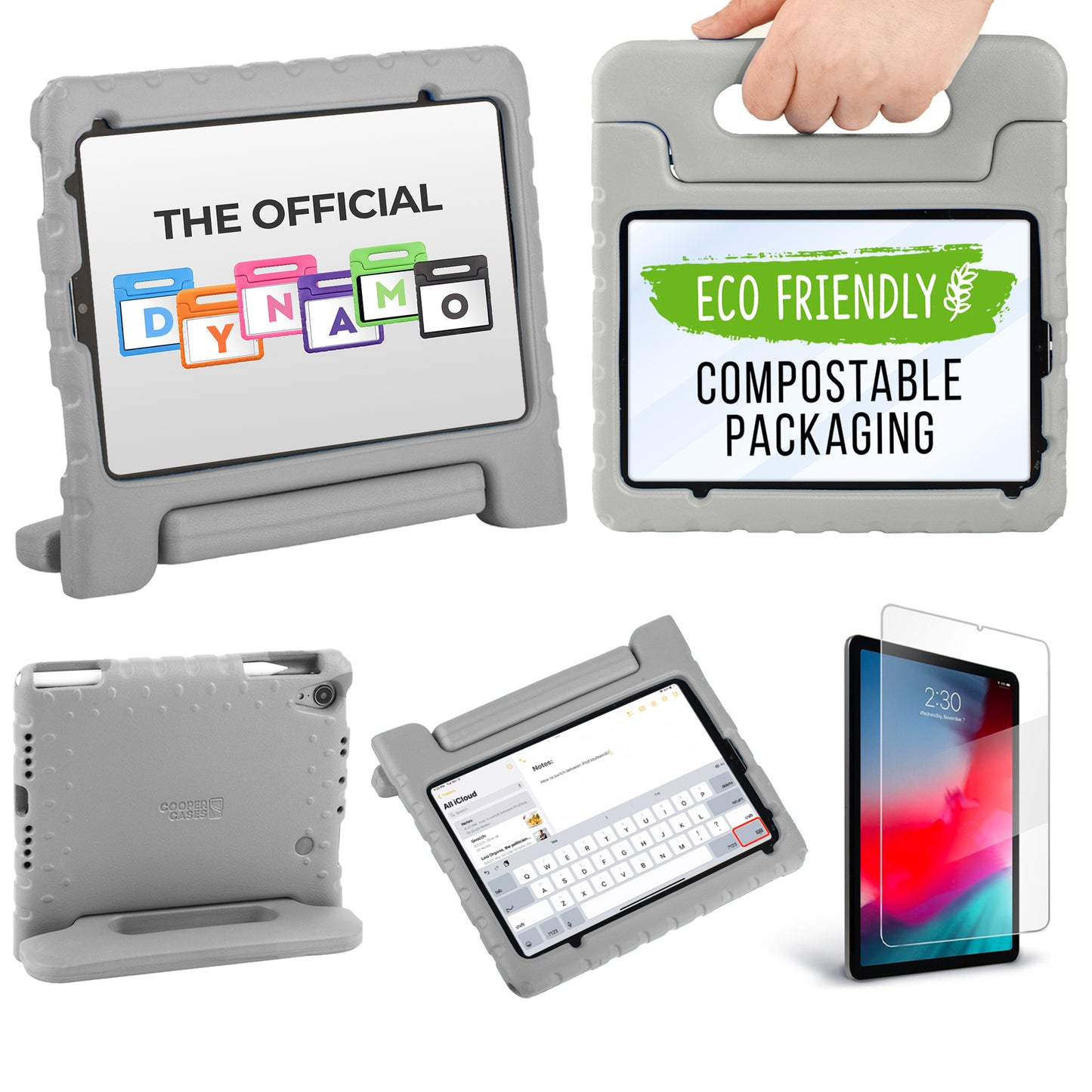 Cooper Dynamo Rugged Kids Play Case for Apple iPad