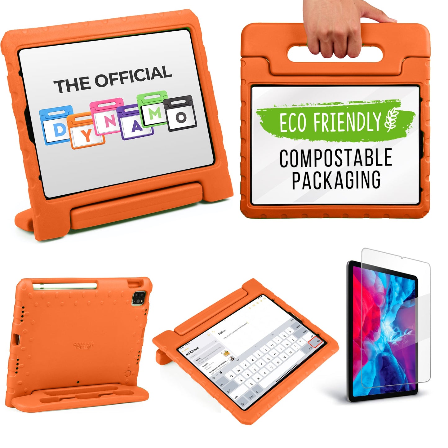 Cooper Dynamo Rugged Kids Play Case for Apple iPad Air/Pro 13 & iPad Air/Pro 11 (2024)