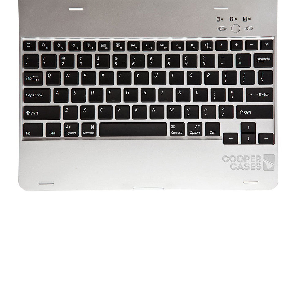 Cooper Kai Skel Clamshell Keyboard Case with Built-in Powerbank for Apple iPad 2/3/4 NEW - 5