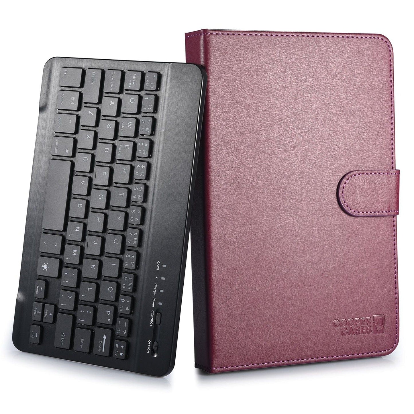 Cooper Backlight Executive Universal Bluetooth Keyboard Folio for 7-8" Tablets (with Backlit keys)
