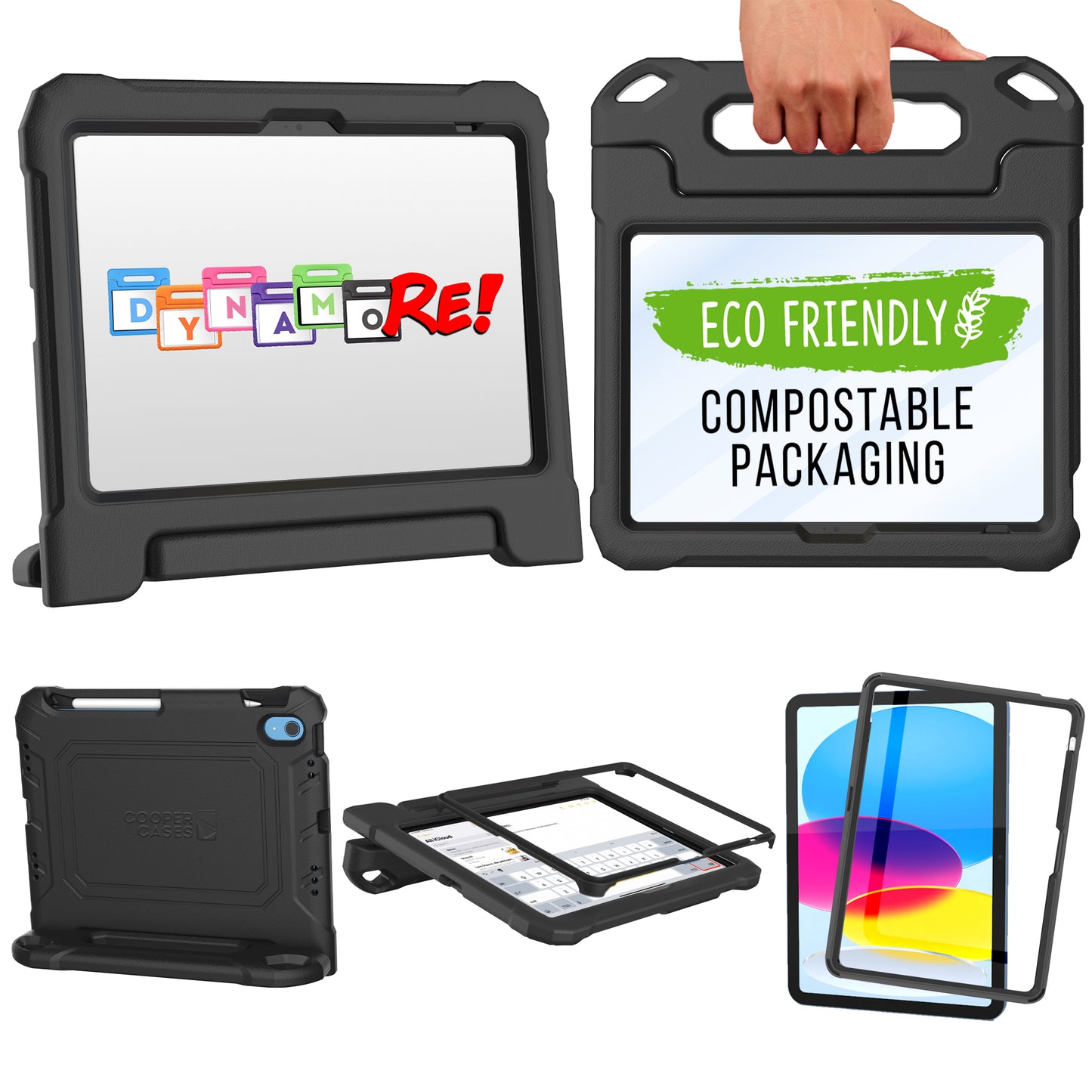 Cooper Dynamo're Rugged Kids Play Case for Apple iPad 10.9' (10th Gen)