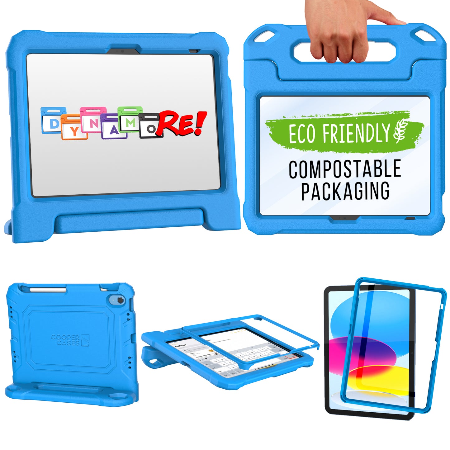 Cooper Dynamo're Rugged Kids Play Case for Apple iPad 10.9' (10th Gen)