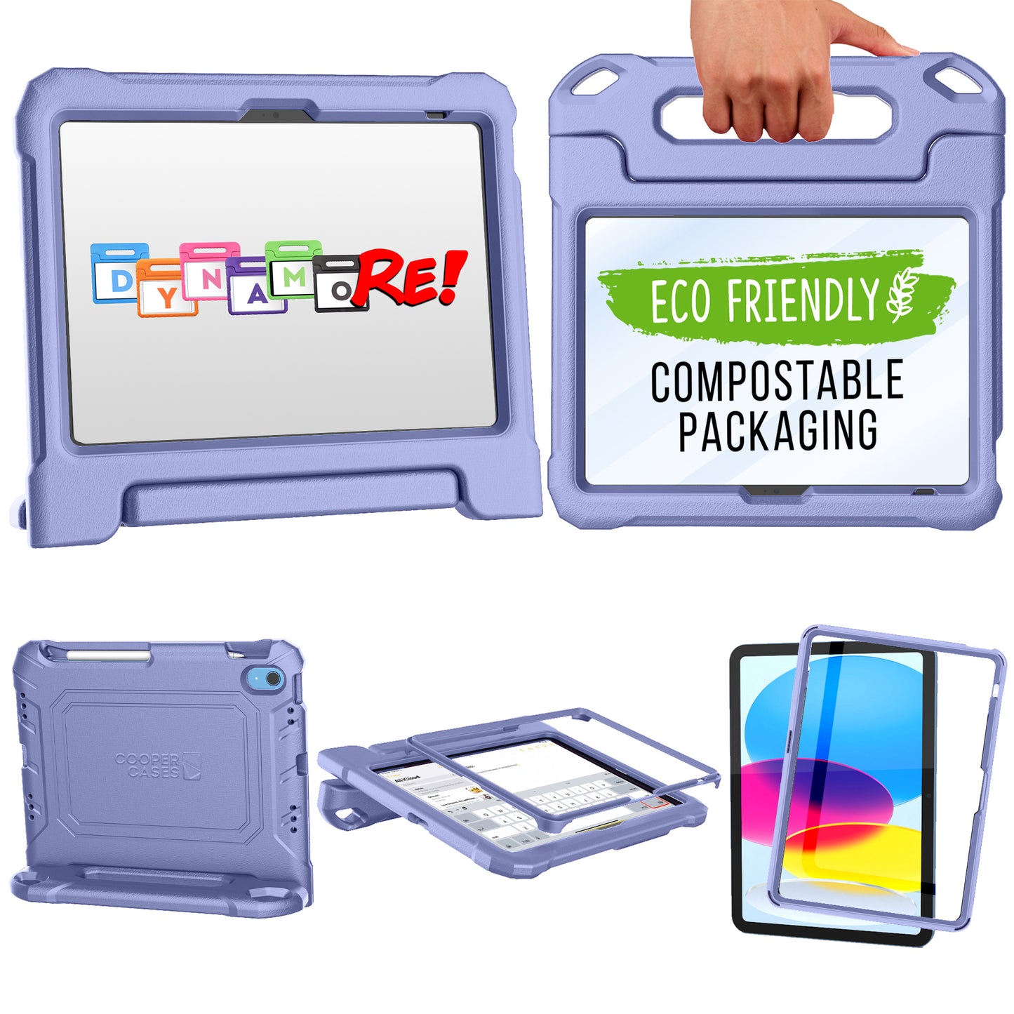 Cooper Dynamo're Rugged Kids Play Case for Apple iPad 10.9' (10th Gen)