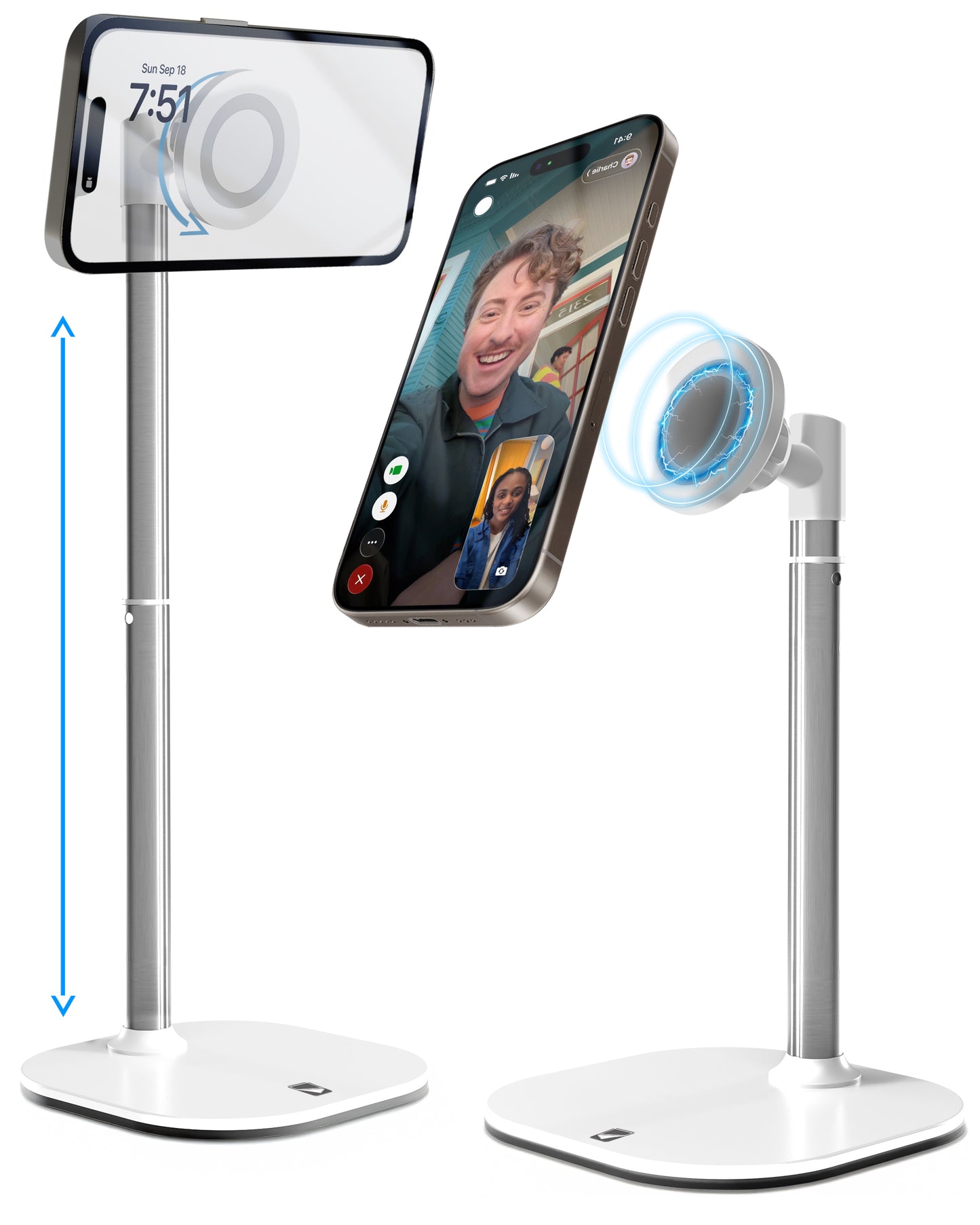 [NEW] Cooper MagStand Adjustable iPhone Stand for Desk (MagSafe Compatible)