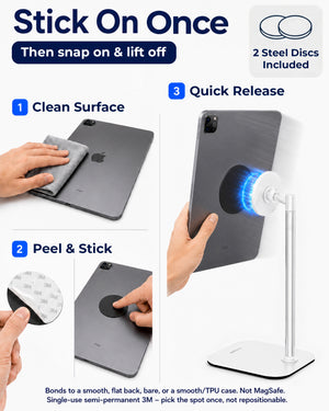 [NEW] COOPER Magnetic TabStand™ | Adjustable Magnetic Phone & Tablet Stand