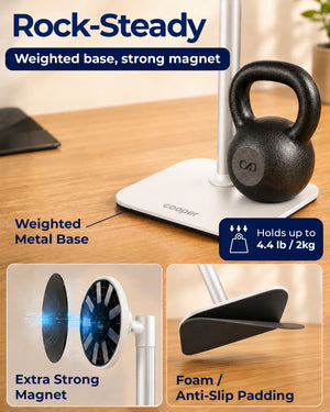 [NEW] COOPER Magnetic TabStand™ | Adjustable Magnetic Phone & Tablet Stand