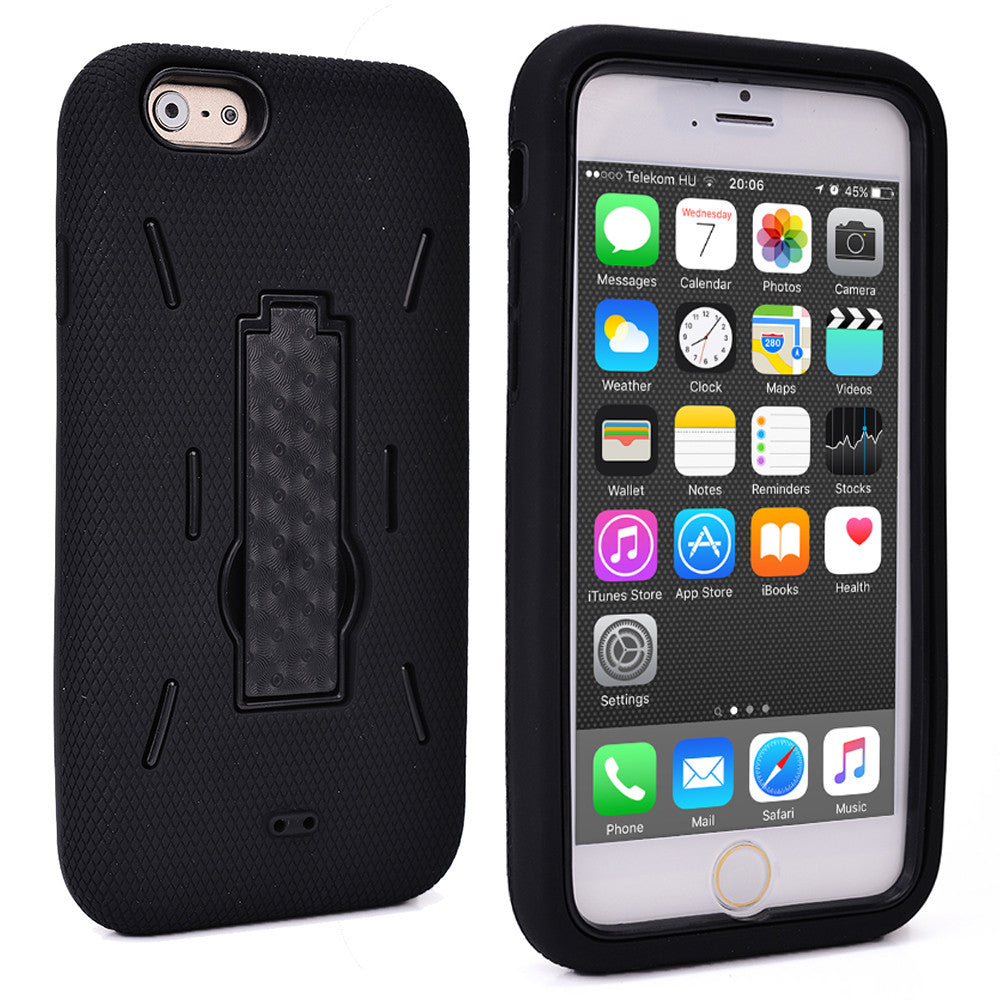 Scratch-Resistant iPhone 6/6S Hybrid Case - Transparent