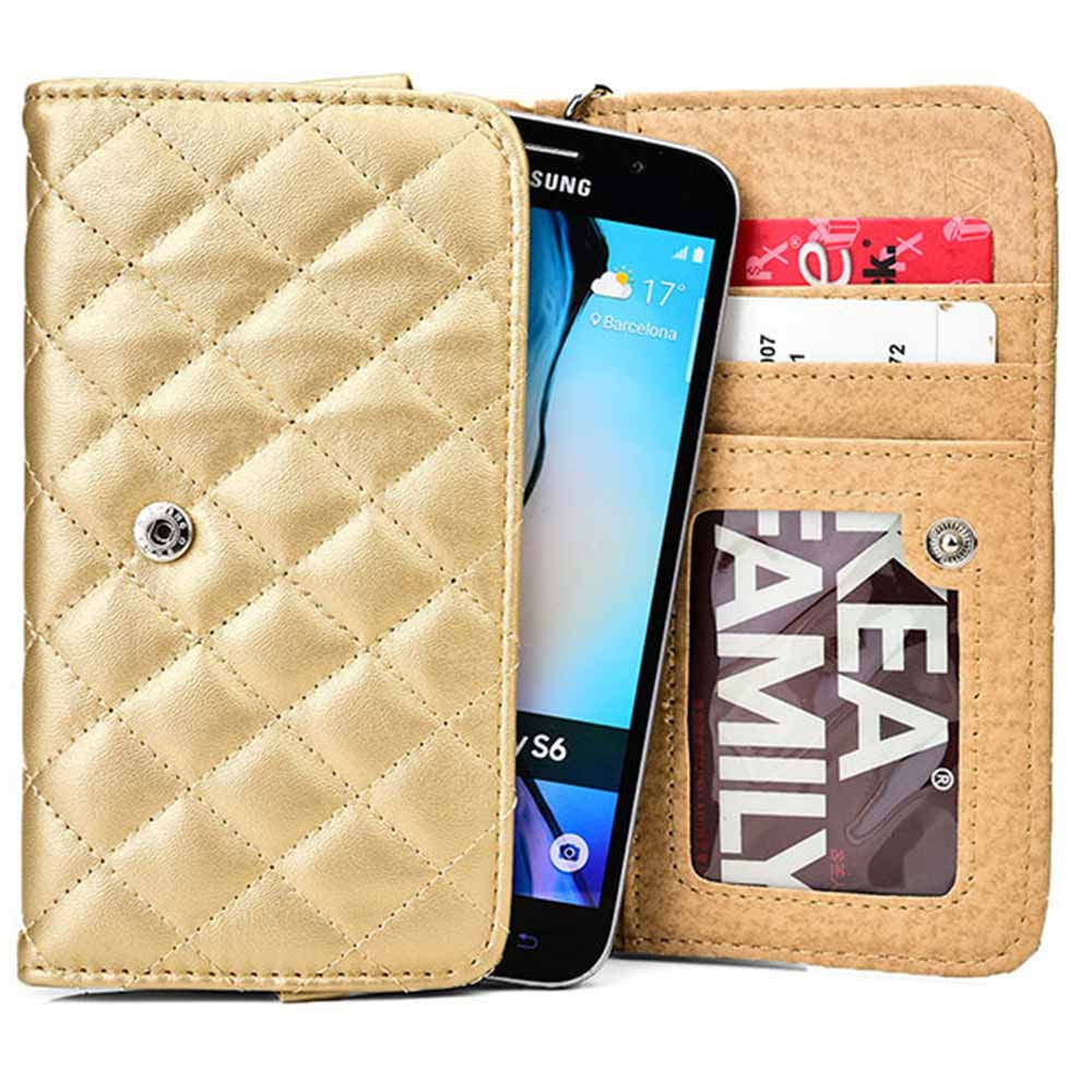 Cooper Quilted Women's Clutch Universal 5" Smartphone Wallet Case NEW - 1