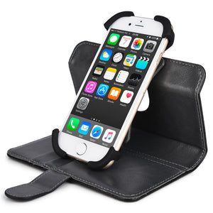 Cooper Engage 5" Smartphone Rotating Leather Wallet Case