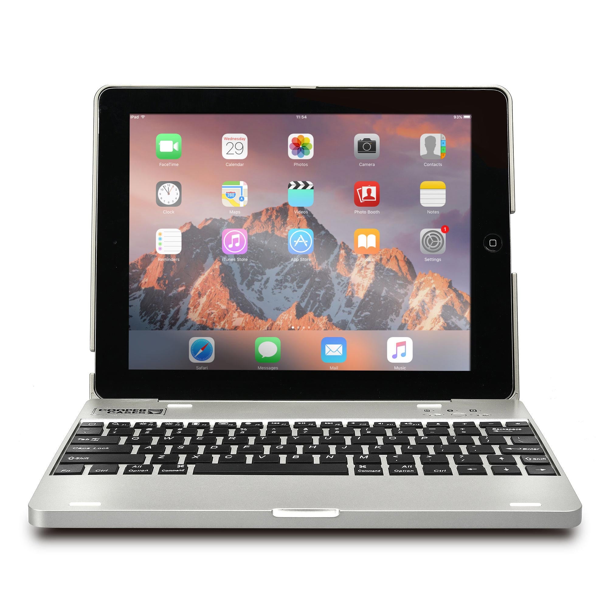 Cooper Kai Skel Clamshell Keyboard & Powerbank for iPad 2/3/4 Cooper