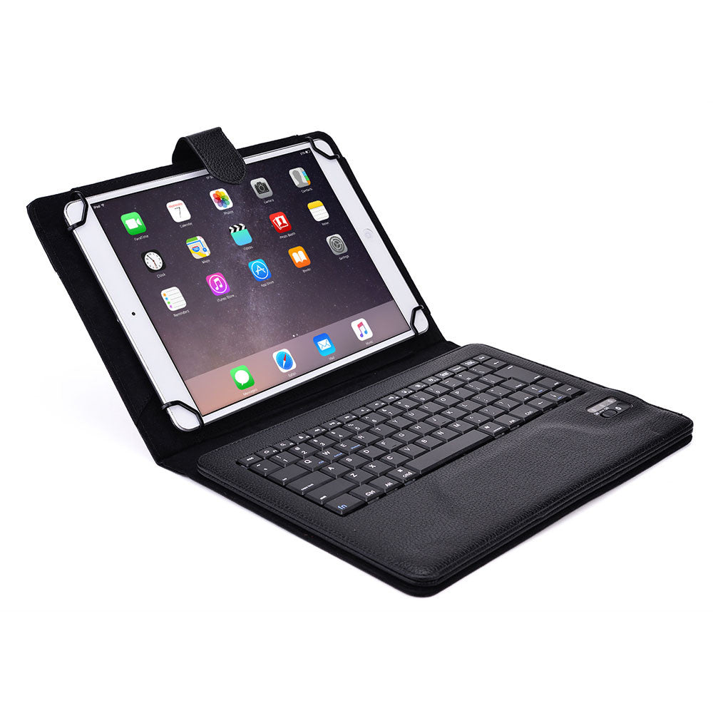 Funda con teclado para tableta de 7 a 8 pulgadas, Cooper Infinite Executive  2 en 1, teclado bluetooth inalámbrico magnético para Windows Android