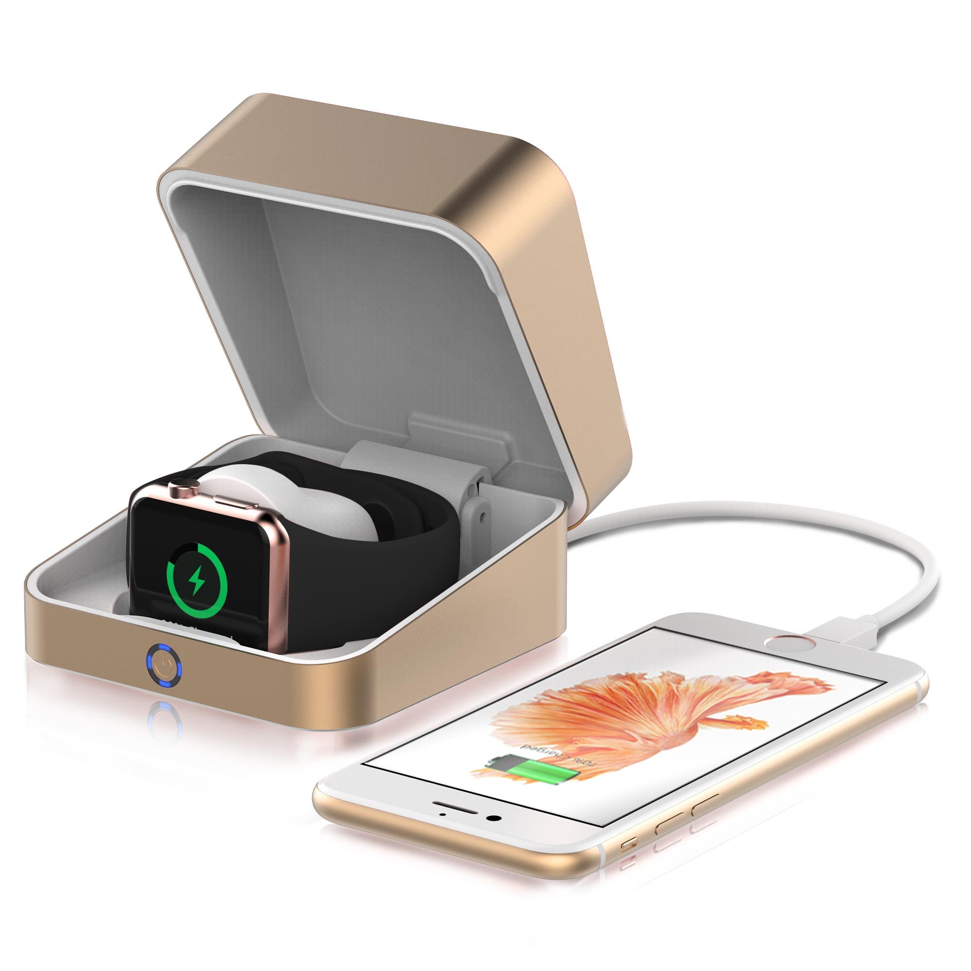 Apple watch deals portable charger case