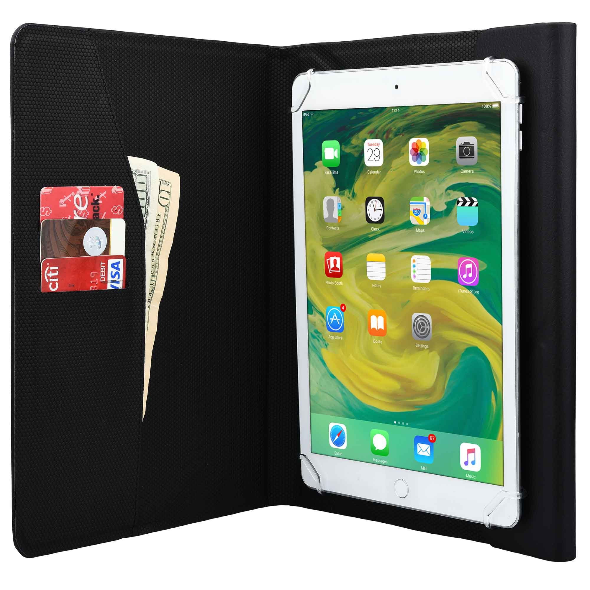 Cooper Rotating 360 Universal Portfolio Case for 7-8'', 9-10.1'' Tablets NEW - 1