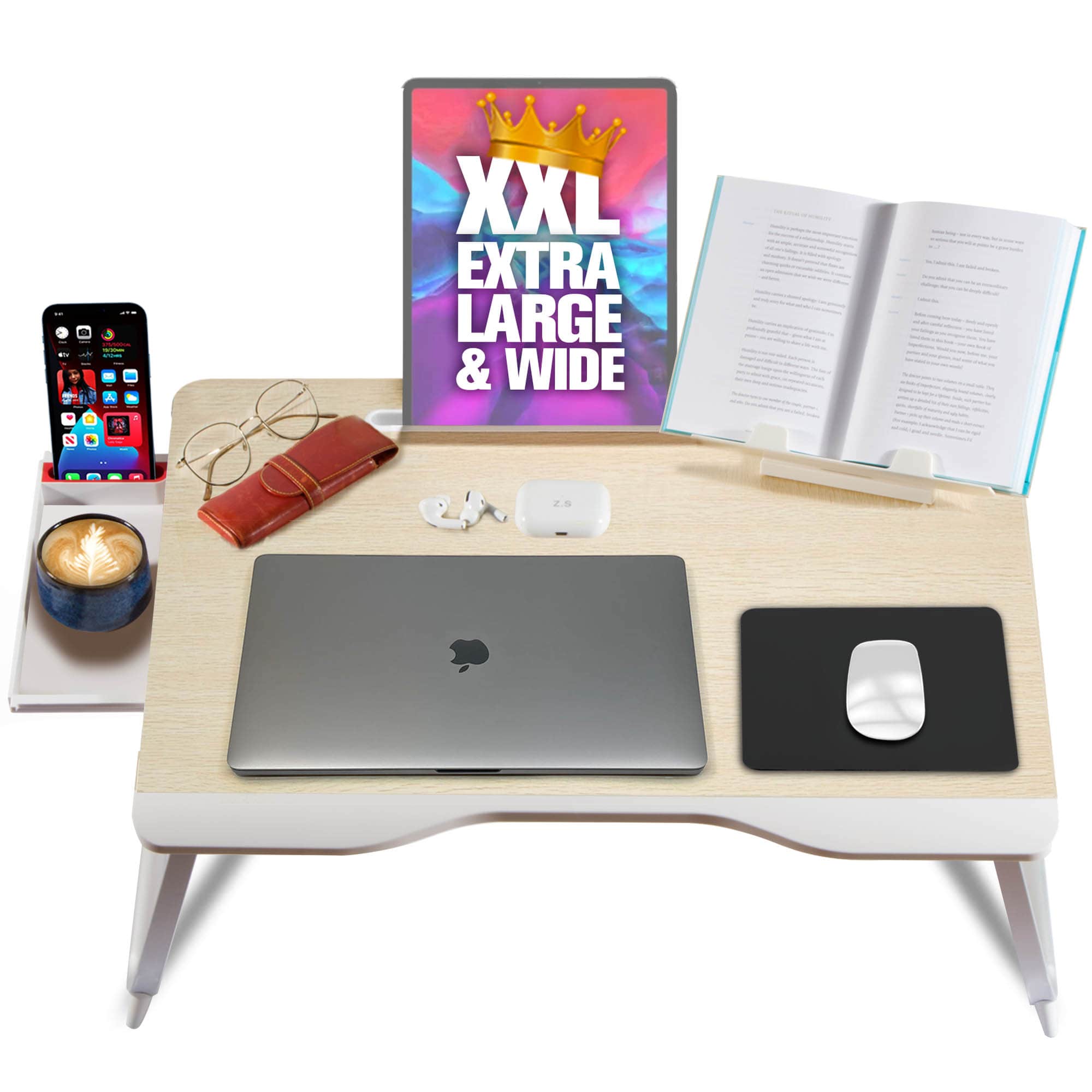 Extra large laptop outlet table