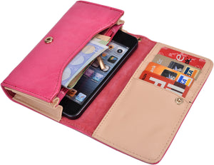 Cooper Flirt Universal Smartphone Wallet Purse for Samsung Galaxy, Apple iPhone, Sony Xperia