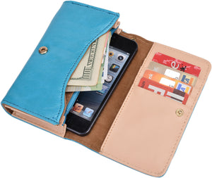 Cooper Flirt Universal Smartphone Wallet Purse for Samsung Galaxy, Apple iPhone, Sony Xperia