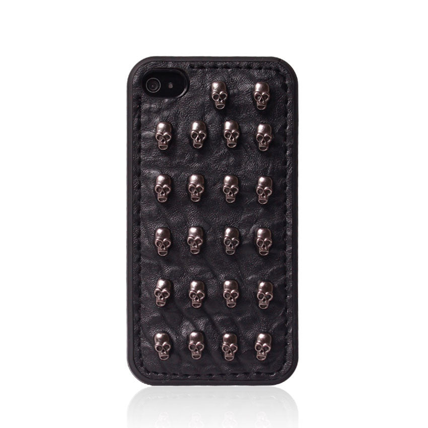 Cooper Rebel Leather Gunmetal Phone Shell Cooper Rebel Leather Gunmetal Phone Shell